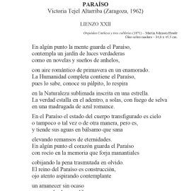 N.º 16G «Paraíso» de Victoria Tejel Altarriba