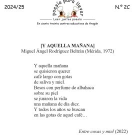 N.º 2C «Y aquella mañana» de Miguel Ángel Rodríguez Beltrán