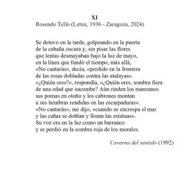 N.º 2F «XI» de Rosendo Tello