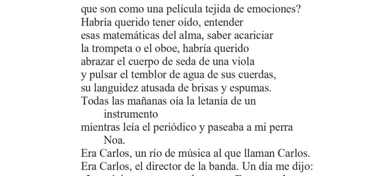 N.º 3C «La música» de Antón Castro