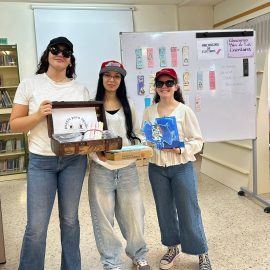 Presentación de Poesía para Llevar en el IES Santiago Hernández